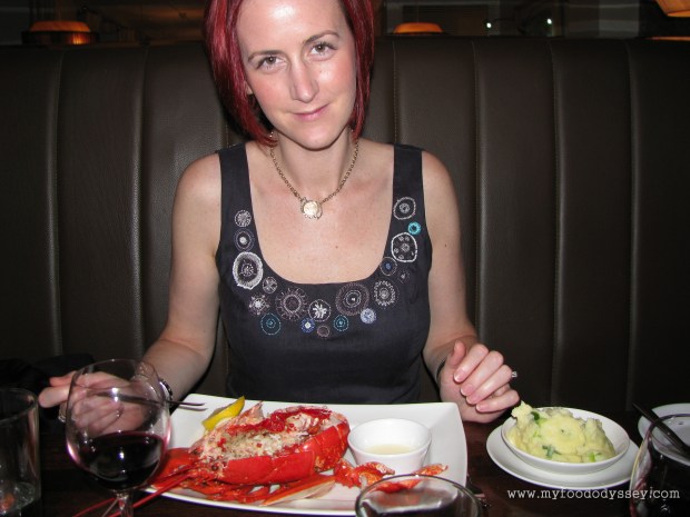 My first ever lobster. Kinsale, September 2010.