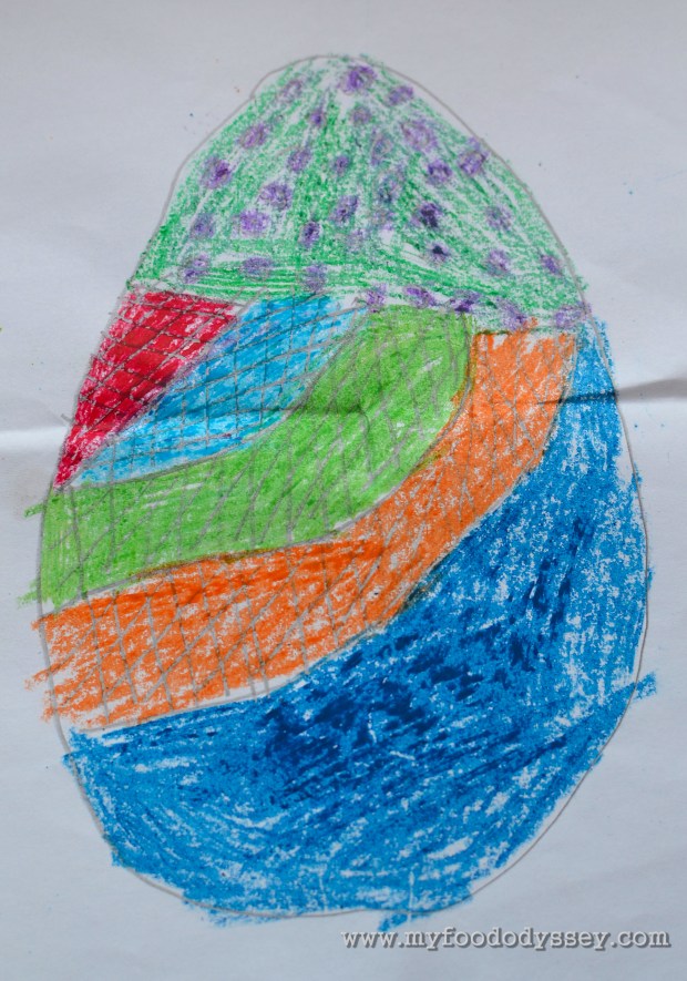 Easter Egg Art | www.myfoododyssey.com