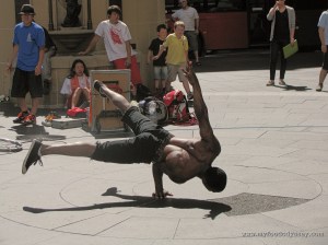 Street Performer, Sydney | www.myfoododyssey.com