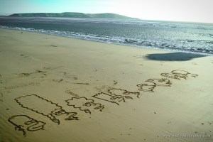 Simpsons in the sand, Weston-Super-Mare | www.myfoododyssey.com