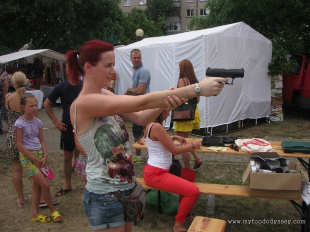 Pistol Shooting, Klaipėda Sea Festival | www.myfoododyssey.com