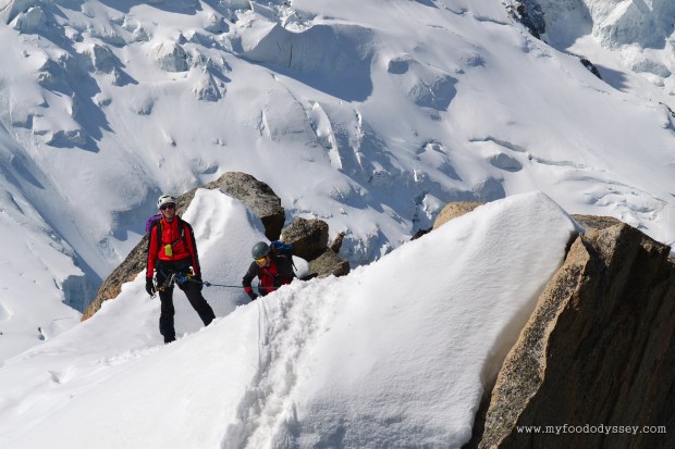 Climbing Mont Blanc | www.myfoododyssey.com