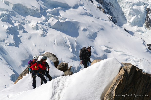 Climbing Mont Blanc | www.myfoododyssey.com