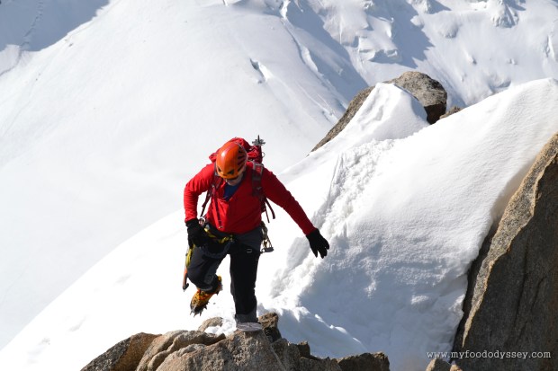 Climbing Mont Blanc | www.myfoododyssey.com