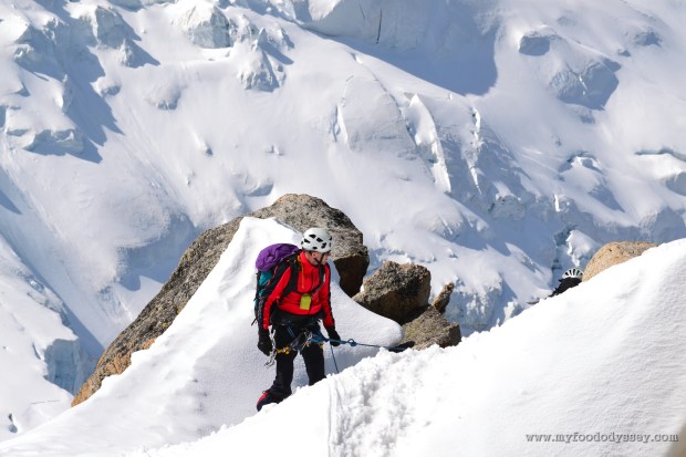 Climbing Mont Blanc | www.myfoododyssey.com