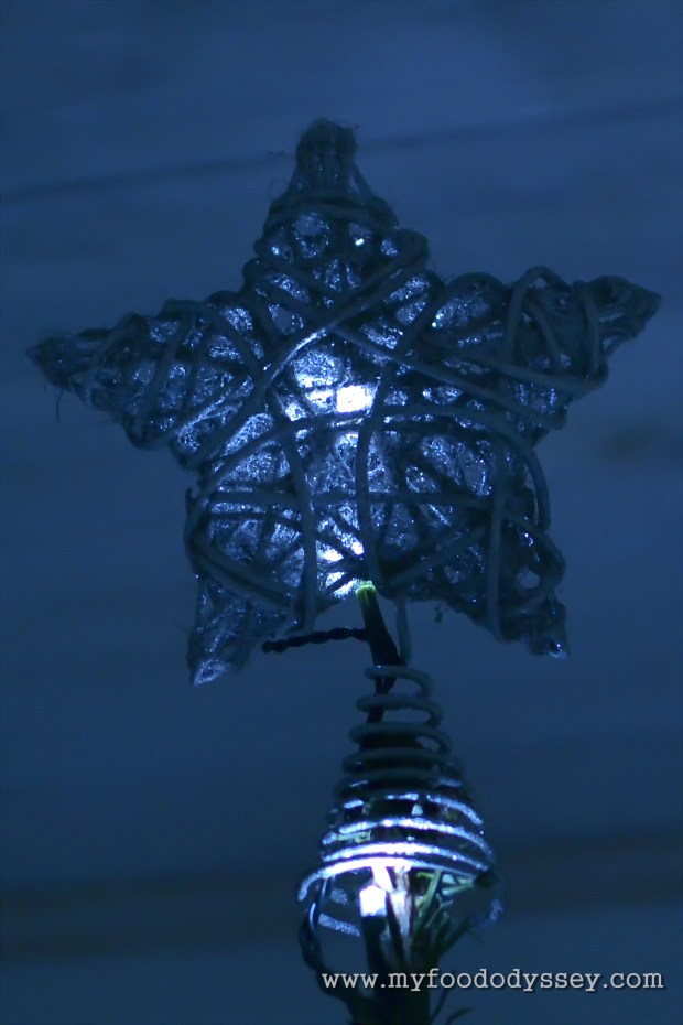 Sparkling Christmas Tree | www.myfoododyssey.com