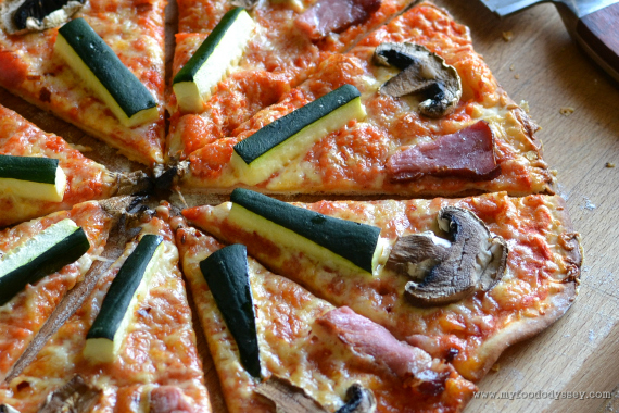 Homemade Pizza | www.myfoododyssey.com