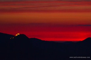 Sunset near Jerez, Spain | www.myfoododyssey.com