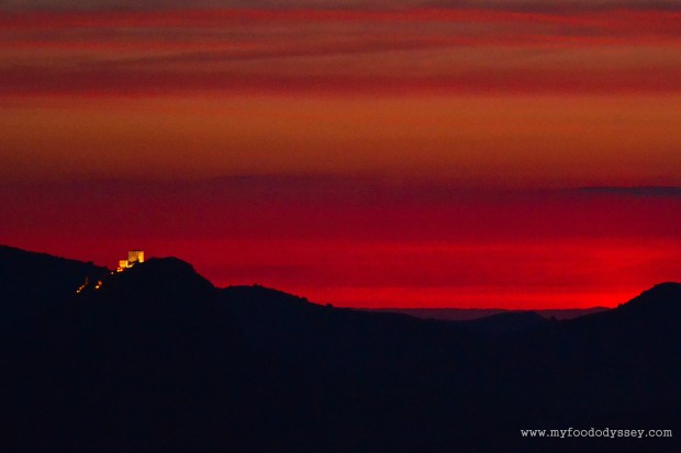 Sunset near Jerez, Spain | www.myfoododyssey.com