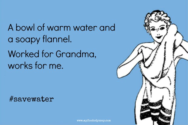 Save Water Card | www.myfoododyssey.com