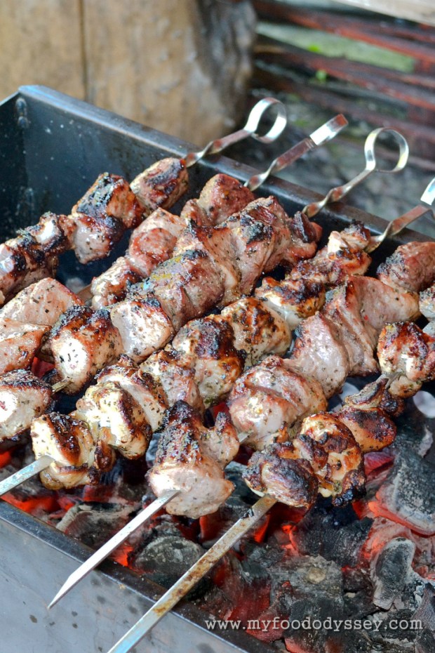 Lithuanian šašlykai | www.myfoododyssey.com
