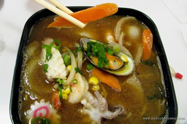 Seafood Udon Soup | www.myfoododyssey.com