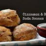 Cinnamon Raisin Soda Scones | www.myfoododyssey.com