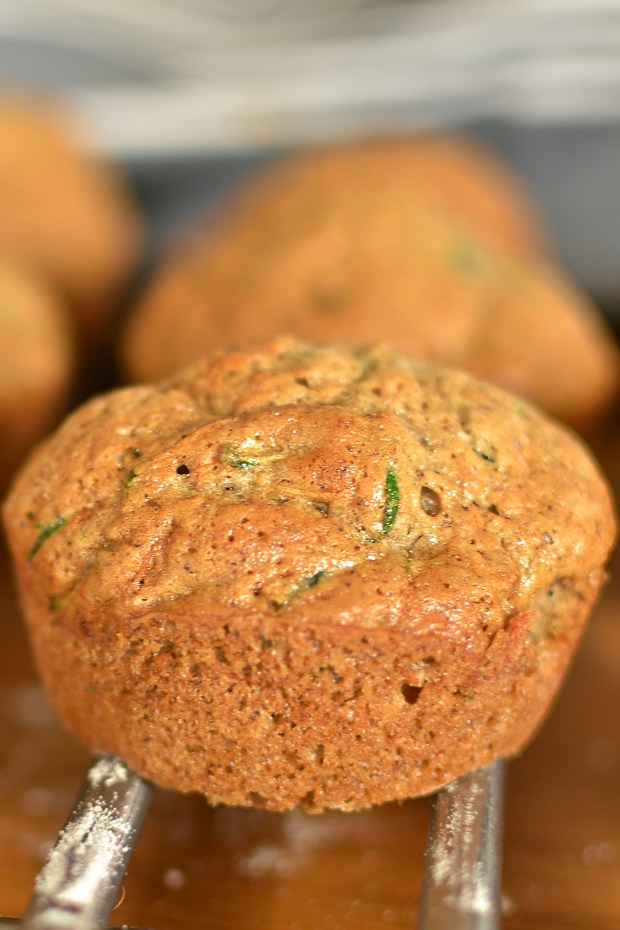 Zucchini / Courgette Muffins | www.myfoododyssey.com