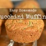 Zucchini / Courgette Muffins | www.myfoododyssey.com
