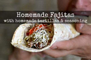 Homemade Fajitas | www.myfoododyssey.com