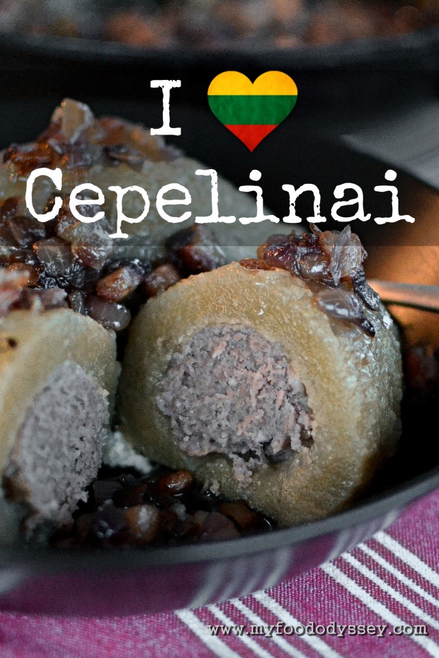 Lithuanian Cepelinai (Potato Dumplings) | www.myfoododyssey.com
