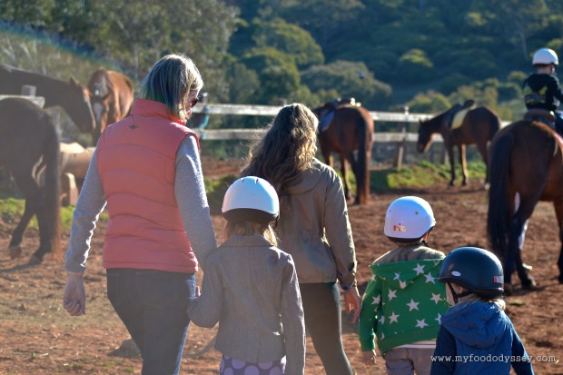 Going horse riding at Chesleigh Homestead in Sofala, Australia | www.myfoododyssey.com