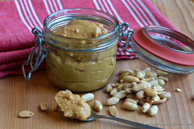 Homemade Peanut Butter | www.myfoododyssey.com