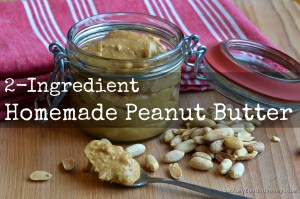 Homemade Peanut Butter | www.myfoododyssey.com
