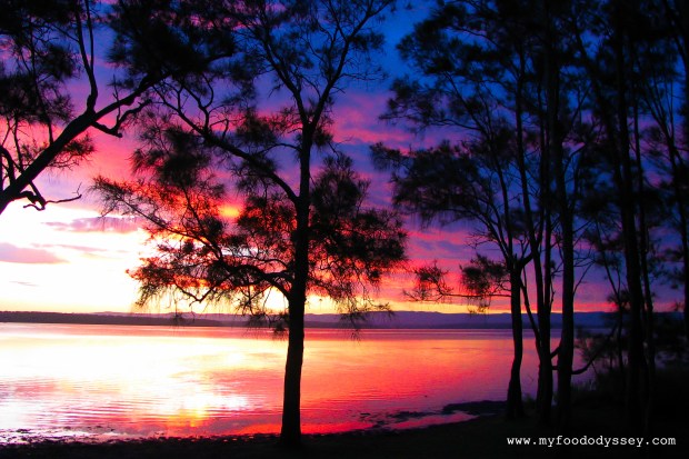 Summer Sunset in Jervis Bay, NSW (Australia) | www.myfoododyssey.com