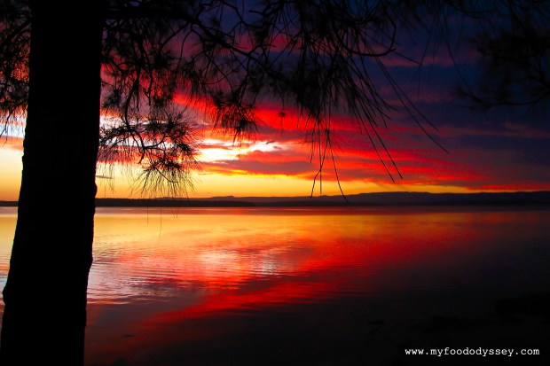 Summer Sunset in Jervis Bay, NSW (Australia) | www.myfoododyssey.com