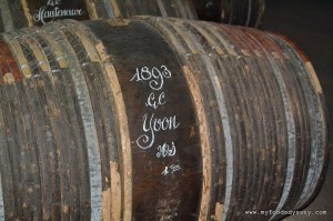 Brandy Barrel at Hennessy Cognac, France | www.myfoododyssey.com