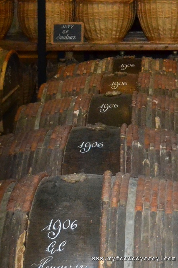 Brandy Barrel at Hennessy Cognac, France | www.myfoododyssey.com