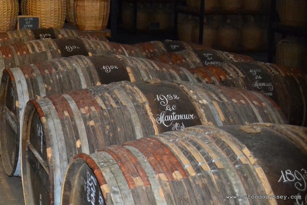 Brandy Barrel at Hennessy Cognac, France | www.myfoododyssey.com