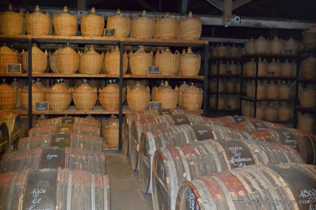 Brandy Barrel at Hennessy Cognac, France | www.myfoododyssey.com