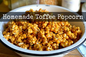 Homemade Toffee Popcorn | www.myfoododyssey.com