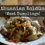 Lithuanian Koldunai (Meat Dumplings) | www.myfoododyssey.com