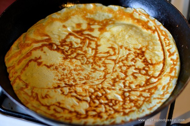 Thin and Crispy Pancakes | www.myfoododyssey.com