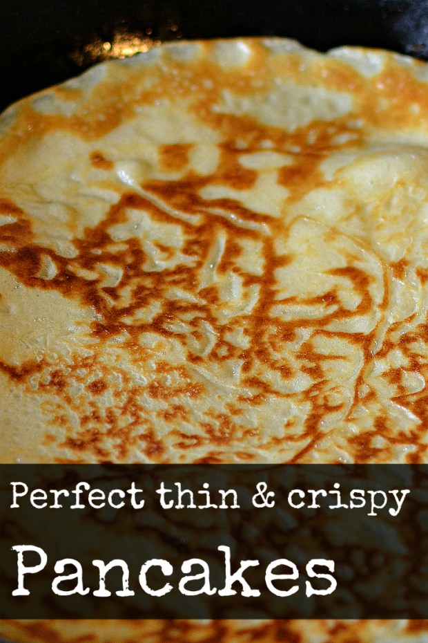 Thin and Crispy Pancakes | www.myfoododyssey.com