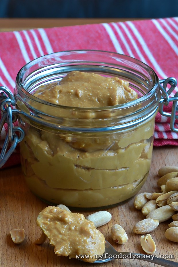 Homemade Peanut Butter | www.myfoododyssey.com
