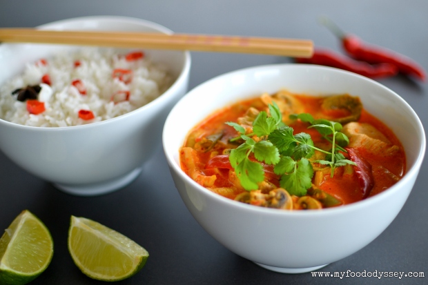 Thai Chicken Curry | www.myfoododyssey.com