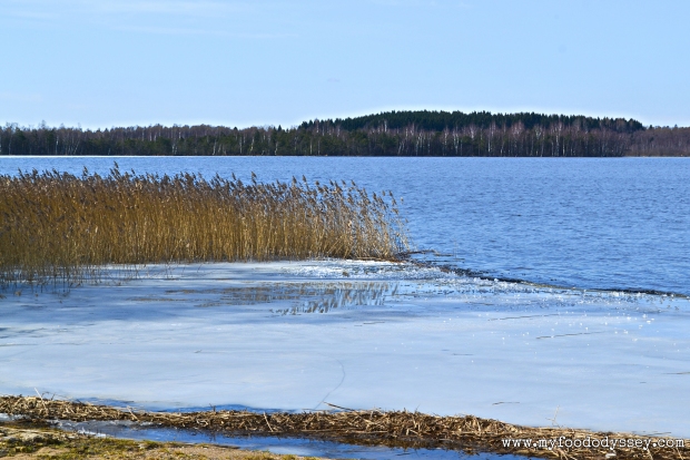 Winter Lake, Lithuania | www.myfoododyssey.com