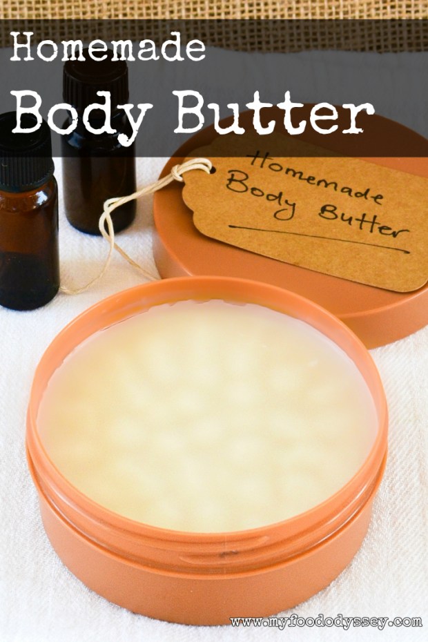 Homemade Body Butter | www.myfoododyssey.com