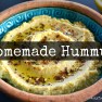 Homemade Hummus | www.myfoododyssey.com