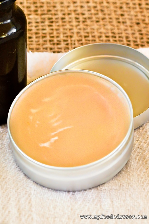 Homemade Lip Butter | www.myfoododyssey.com