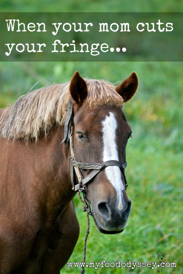 When your mom cuts your fringe... | www.myfoododyssey.com