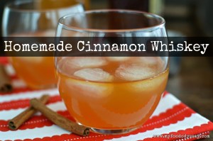 Homemade Cinnamon Whiskey Cocktail | www.myfoododyssey.com