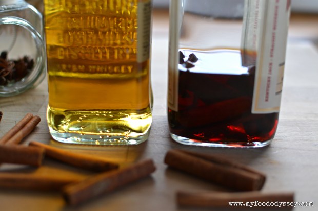 Homemade Cinnamon Whiskey | www.myfoododyssey.com