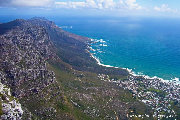 Table Mountain, South Africa | www.myfoododyssey.com