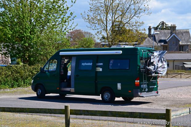 Campervan, Glastonbury | www.myfoododyssey.com