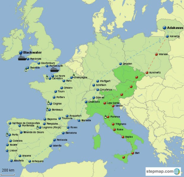 My Food Odyssey Map | www.myfoododyssey.com