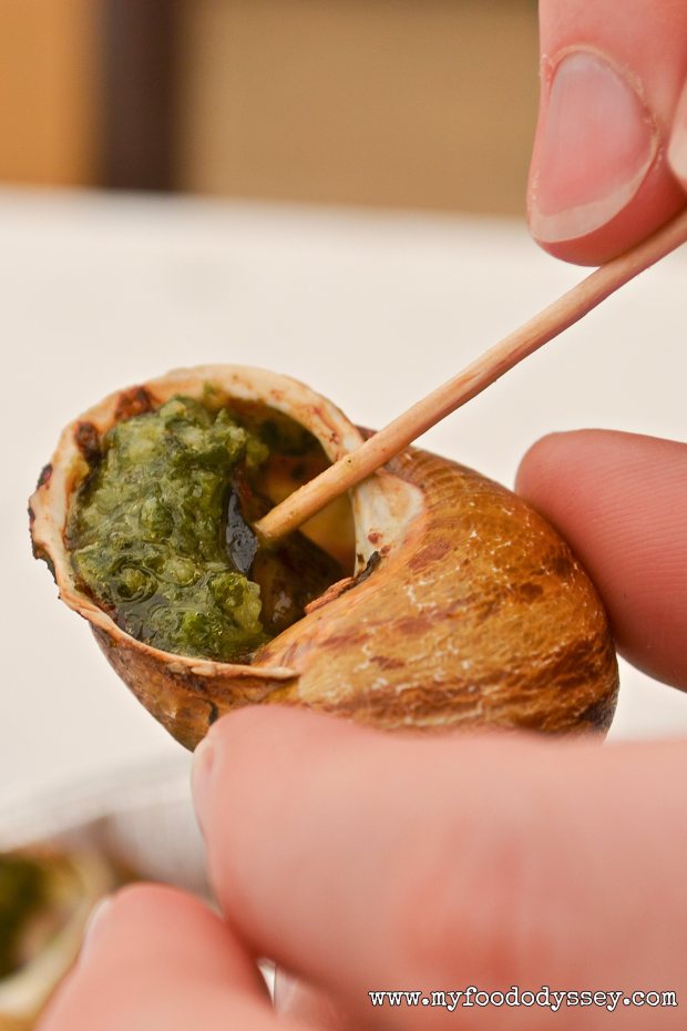 Tasting Snails, France | www.myfoododyssey.com