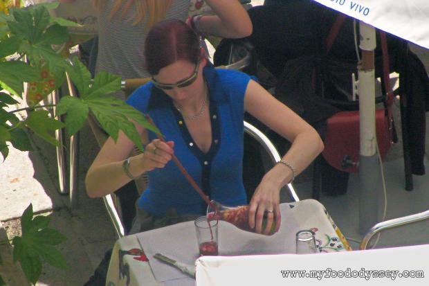 Sangria at Porto Fish Market | www.myfoododyssey.com