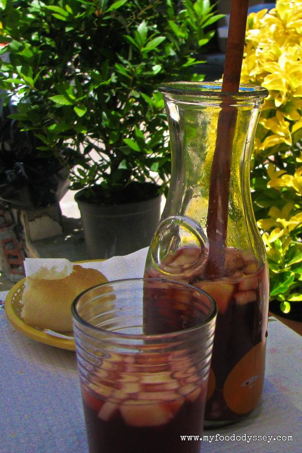 Sangria at Porto Fish Market | www.myfoododyssey.com