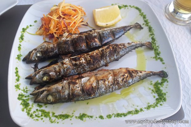 Grilled Sardines, Portugal | www.myfoododyssey,com